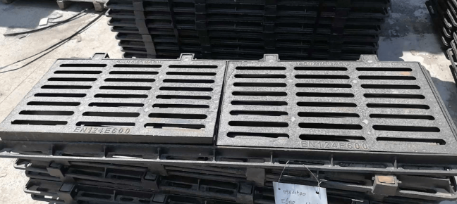 江口球墨铸铁连体双篦展示